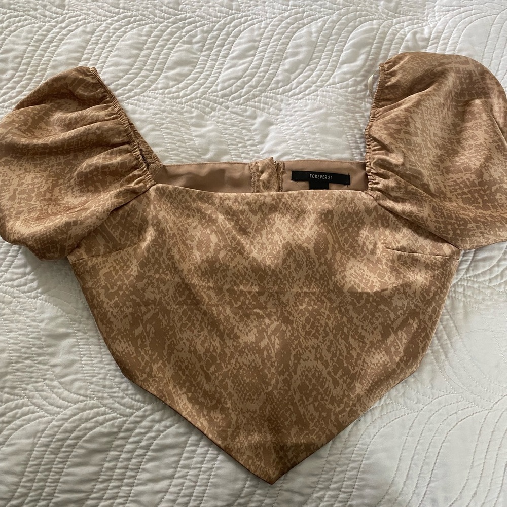 Forever 21 Satin Top